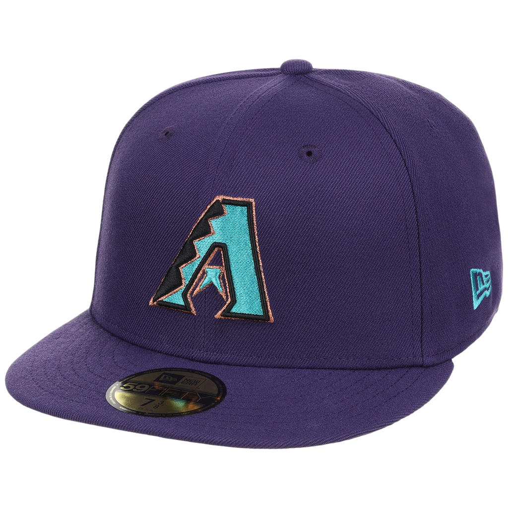 Arizona Diamondbacks MLB Cooperstown Authentic Collection New Era 59FIFTY (Purple/Purple)