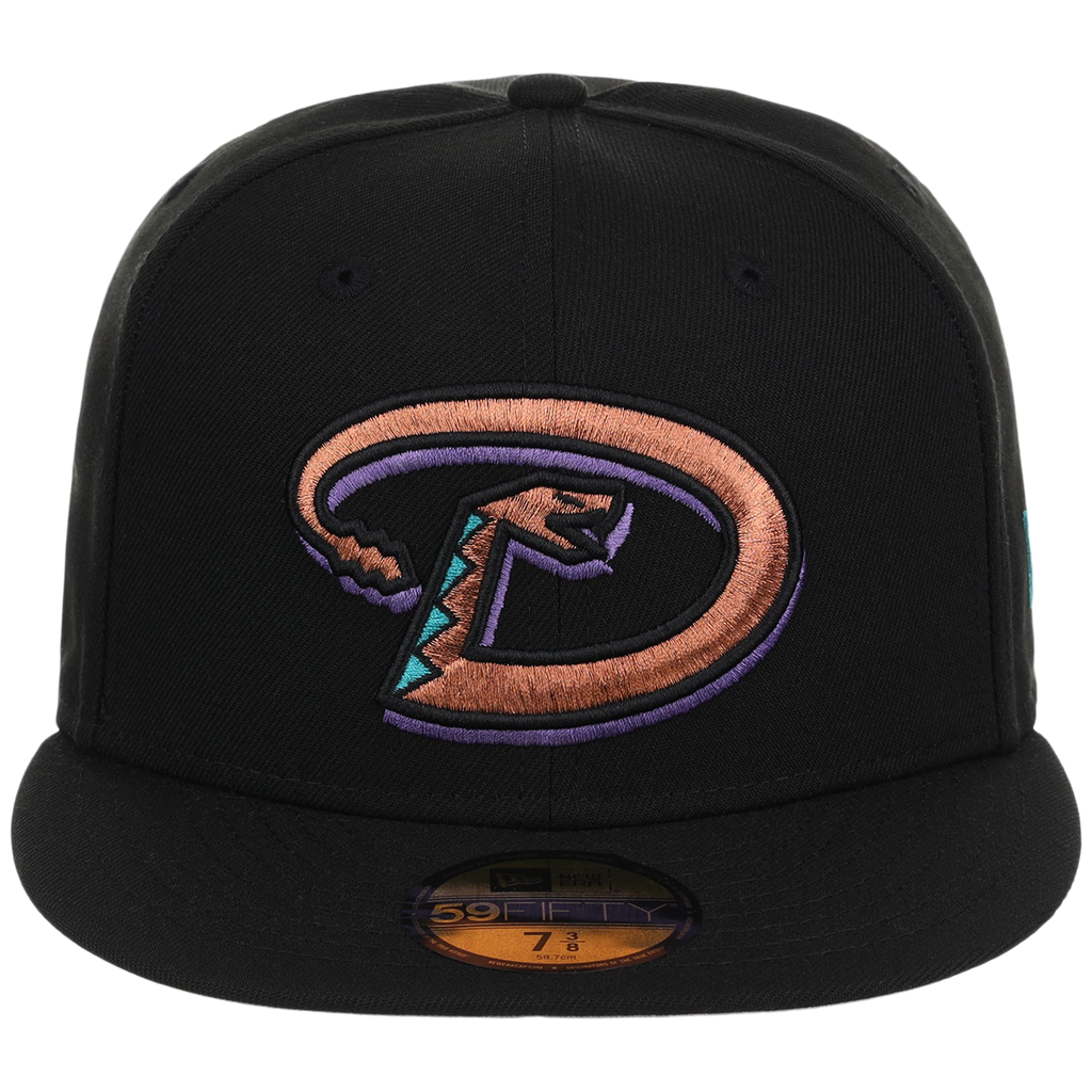 Arizona Diamondbacks MLB Cooperstown Authentic Collection New Era 59FIFTY (Black/Black)