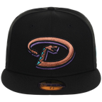Arizona Diamondbacks MLB Cooperstown Authentic Collection New Era 59FIFTY (Black/Black)