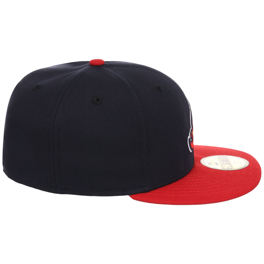 Atlanta Braves MLB Cooperstown Authentic Collection New Era 59FIFTY (Navy/Red)