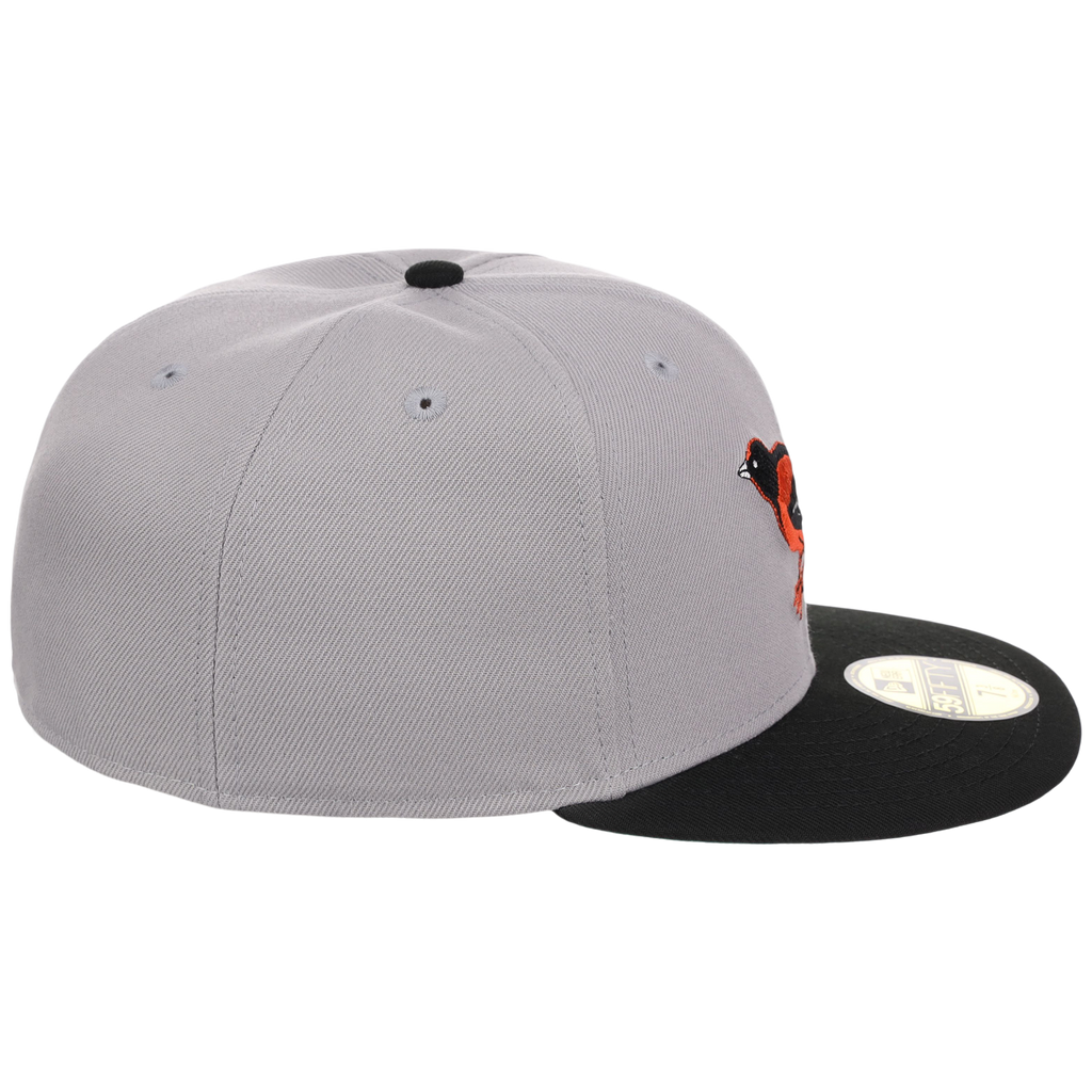 Baltimore Orioles MLB Cooperstown Authentic Collection New Era 59FIFTY (Gray/Black)