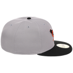 Baltimore Orioles MLB Cooperstown Authentic Collection New Era 59FIFTY (Gray/Black)