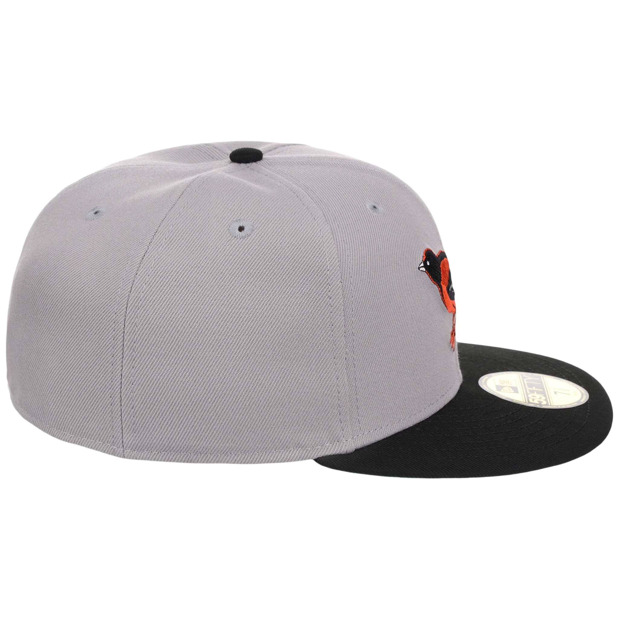 Baltimore Orioles MLB Cooperstown Authentic Collection New Era 59FIFTY (Gray/Black)