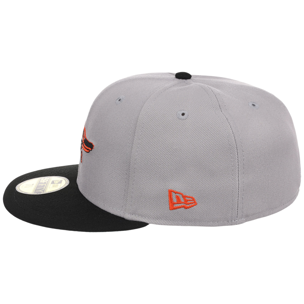 Baltimore Orioles MLB Cooperstown Authentic Collection New Era 59FIFTY (Gray/Black)