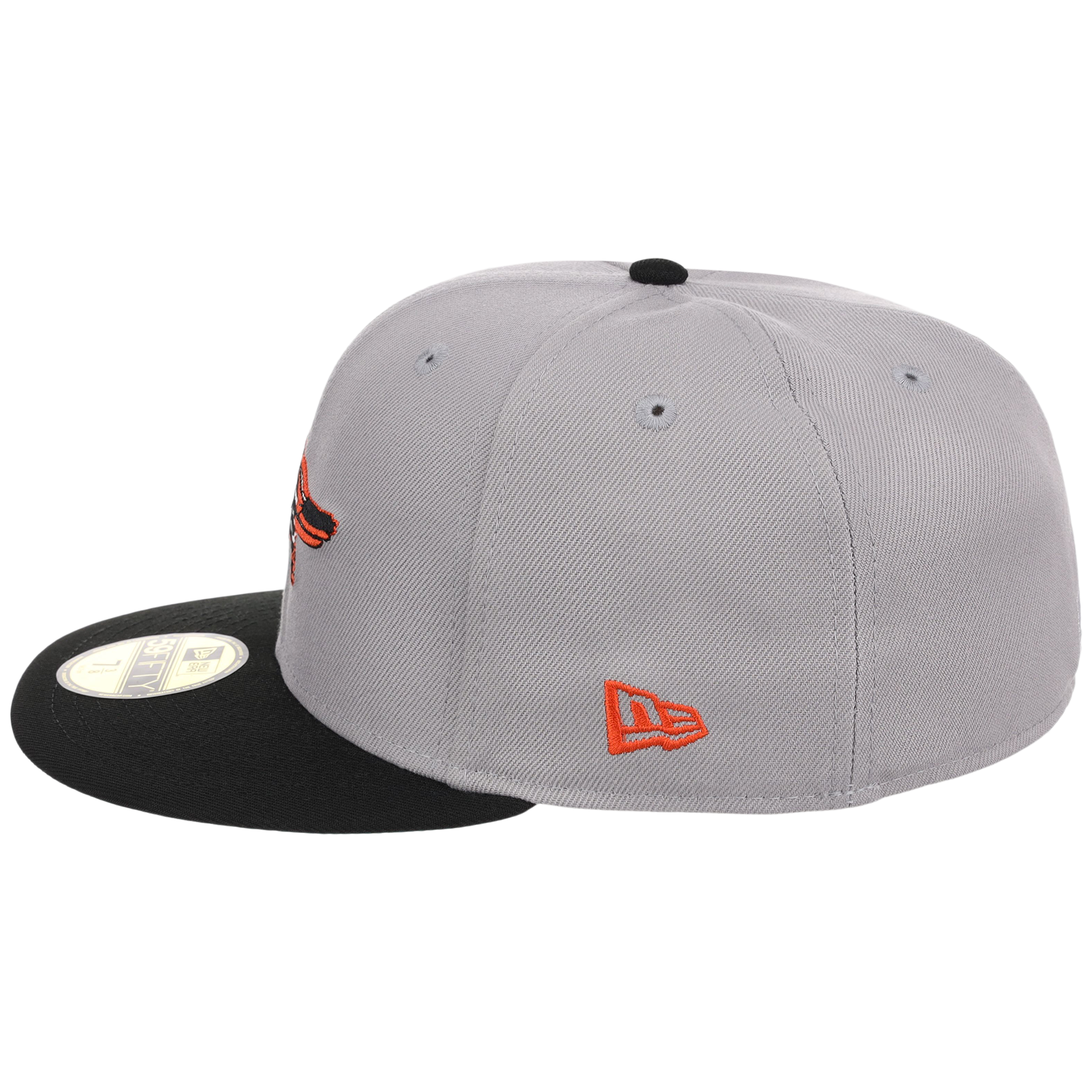 Baltimore Orioles MLB Cooperstown Authentic Collection New Era 59FIFTY (Gray/Black)