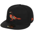 Baltimore Orioles MLB Cooperstown Authentic Collection New Era 59FIFTY (Black/Black)