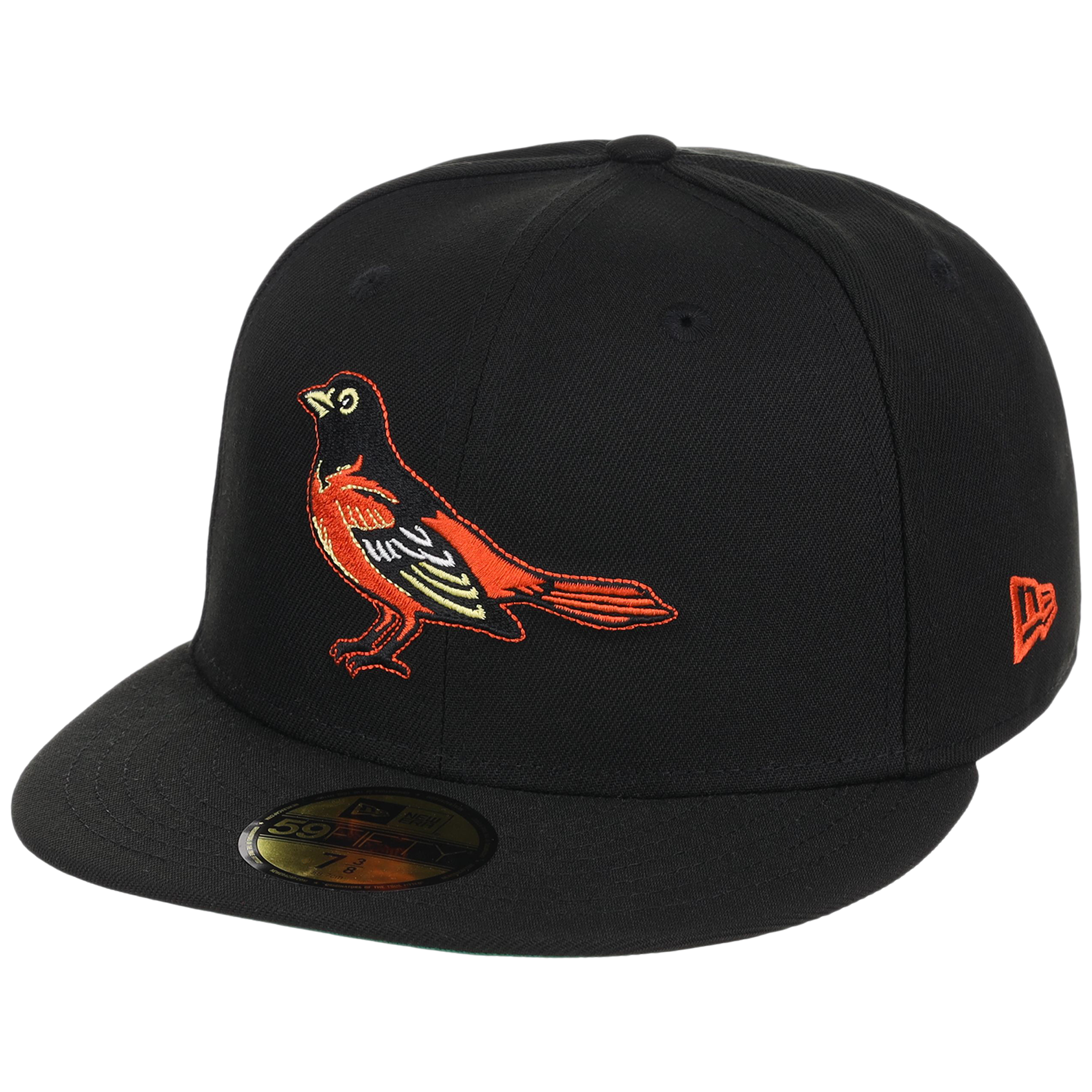 Baltimore Orioles MLB Cooperstown Authentic Collection New Era 59FIFTY (Black/Black)