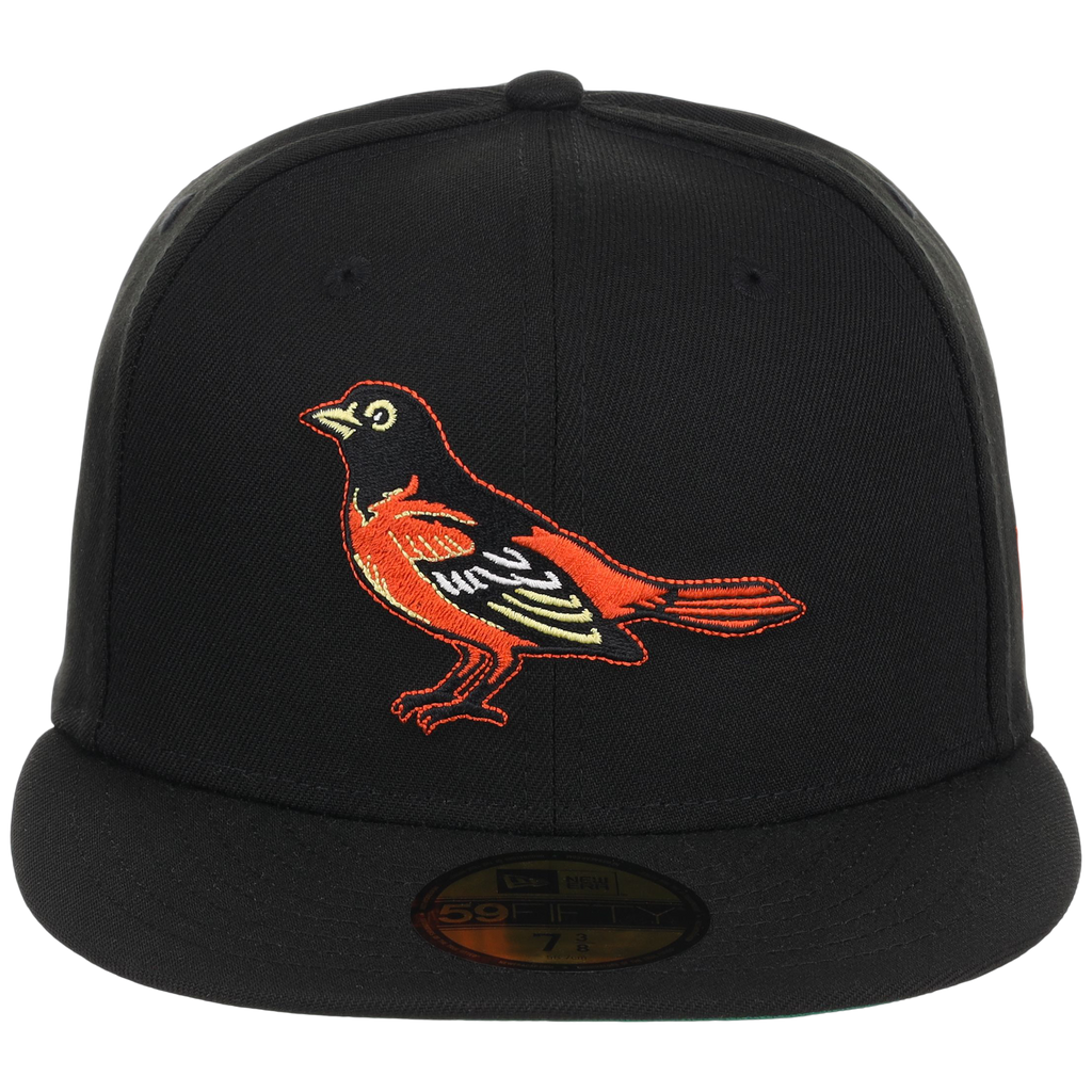 Baltimore Orioles MLB Cooperstown Authentic Collection New Era 59FIFTY (Black/Black)