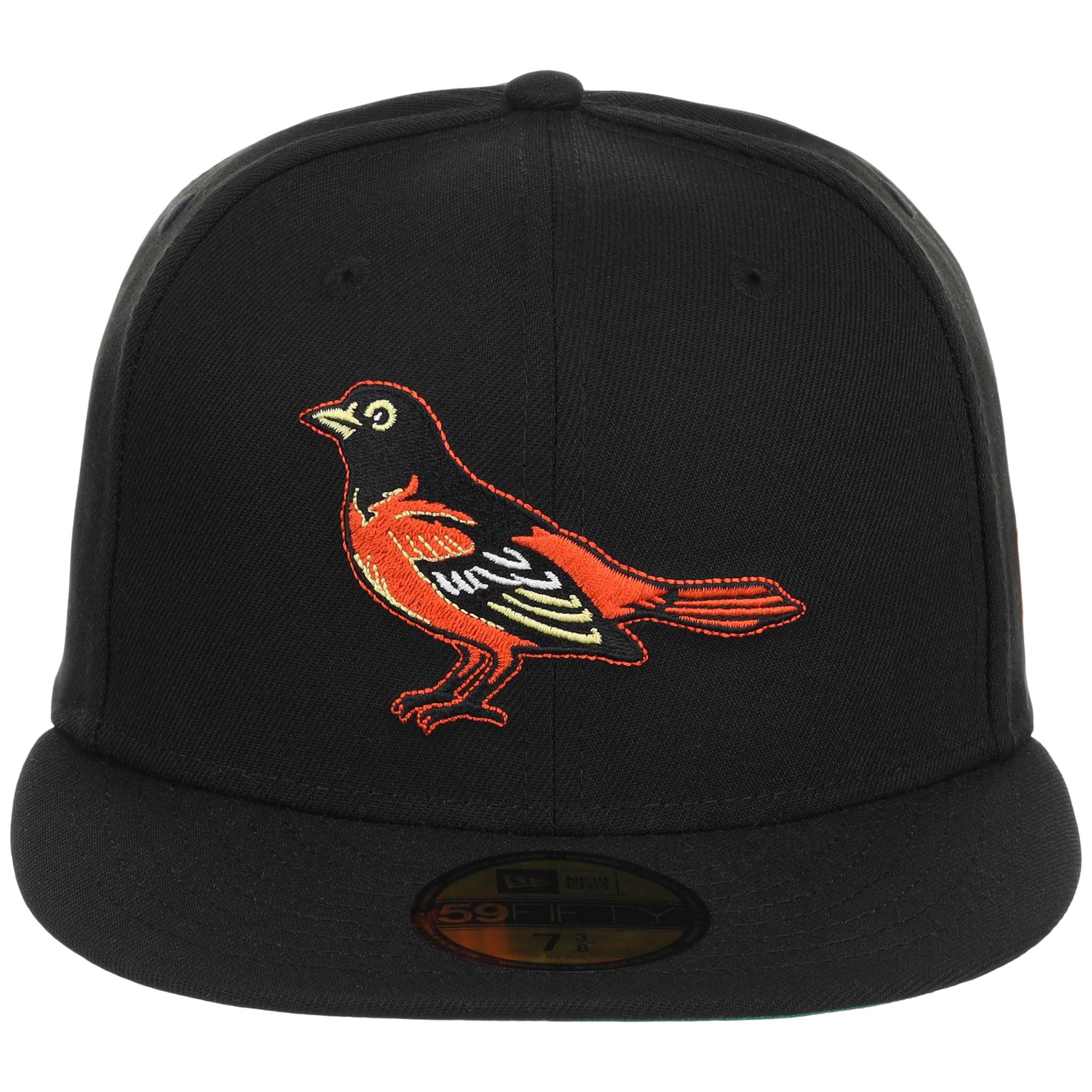 Baltimore Orioles MLB Cooperstown Authentic Collection New Era 59FIFTY (Black/Black)