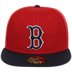 Boston Red Sox MLB Cooperstown Authentic Collection New Era 59FIFTY (Red/Navy)
