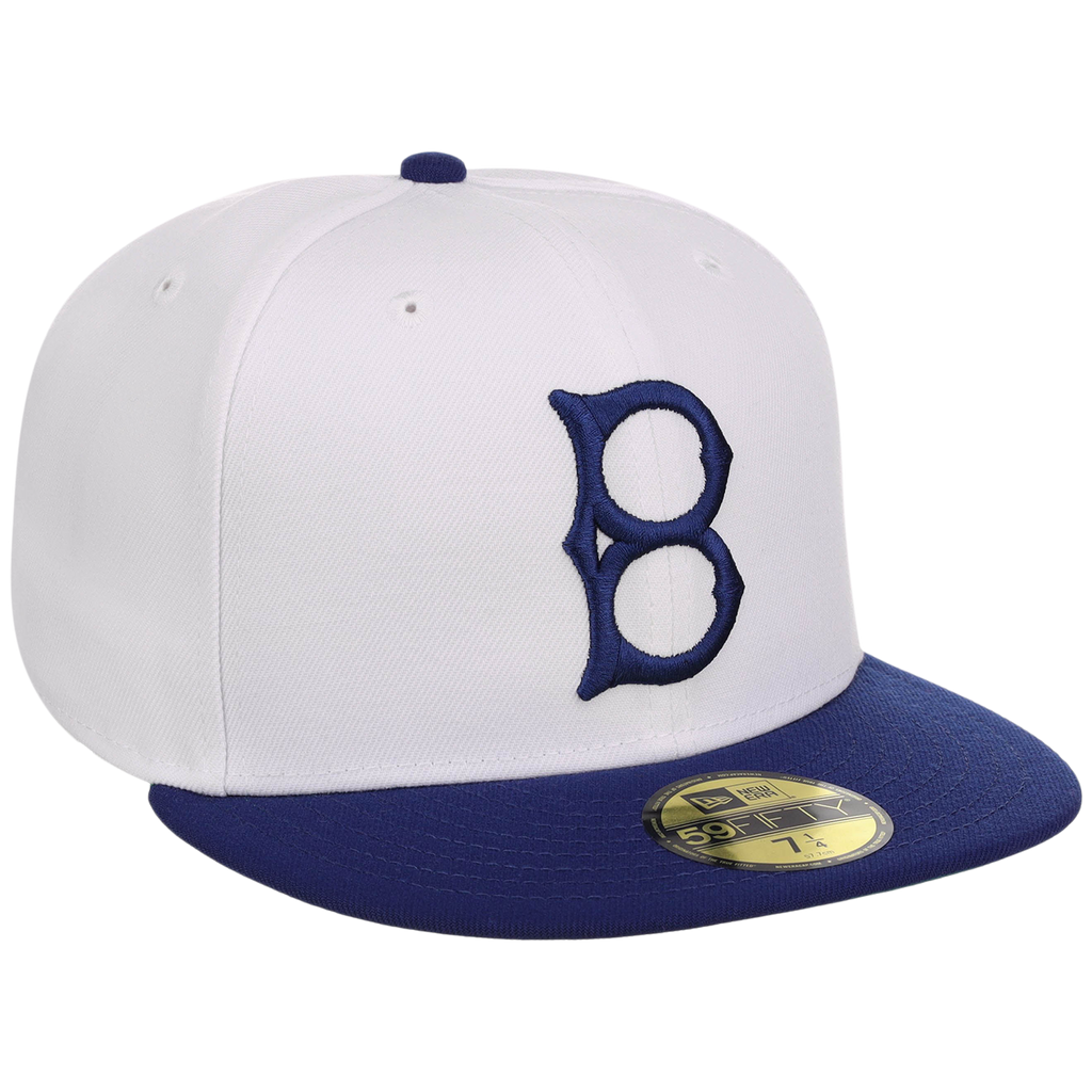 Brooklyn Dodgers MLB Cooperstown Authentic Collection New Era 59FIFTY (White/Royal)