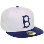 Brooklyn Dodgers MLB Cooperstown Authentic Collection New Era 59FIFTY (White/Royal)