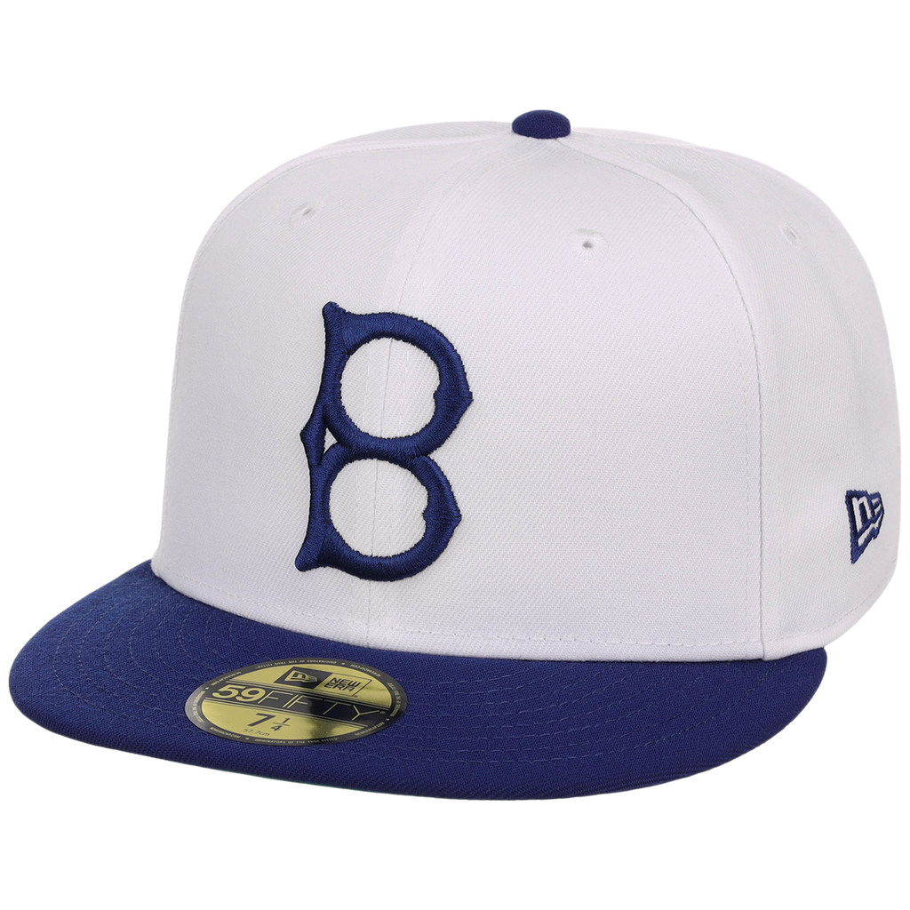 Brooklyn Dodgers MLB Cooperstown Authentic Collection New Era 59FIFTY (White/Royal)