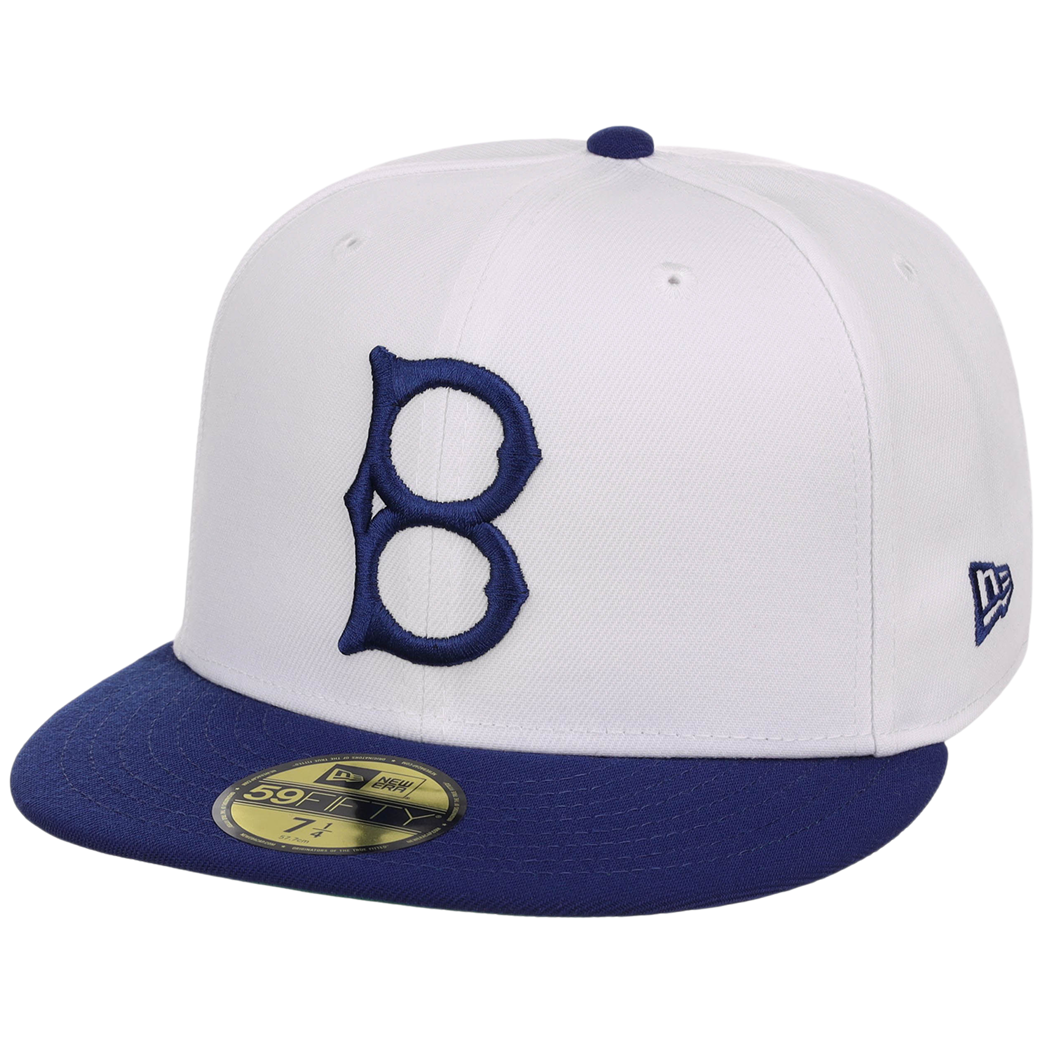 Brooklyn Dodgers MLB Cooperstown Authentic Collection New Era 59FIFTY (White/Royal)