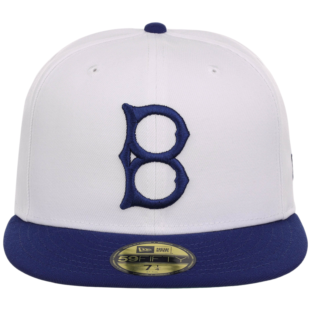 Brooklyn Dodgers MLB Cooperstown Authentic Collection New Era 59FIFTY (White/Royal)