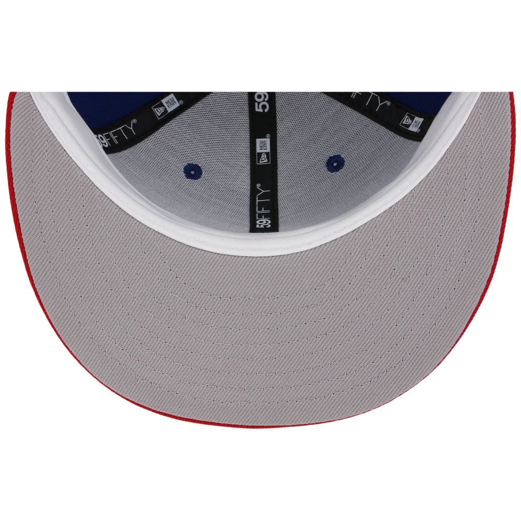 Chicago Cubs MLB Cooperstown Authentic Collection New Era 59FIFTY (Royal/Red)