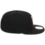 Chicago White Sox MLB Cooperstown Authentic Collection New Era 59FIFTY (Black/Black)