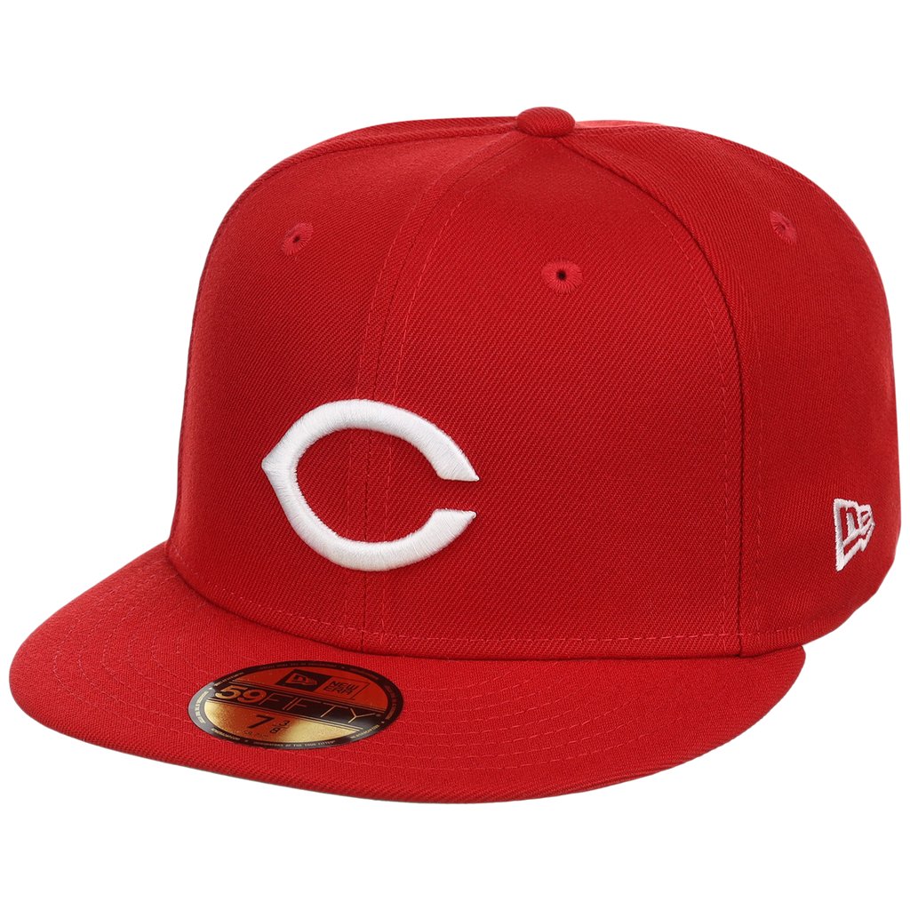 Cincinnati Reds MLB Cooperstown Authentic Collection New Era 59FIFTY (Red/Red)