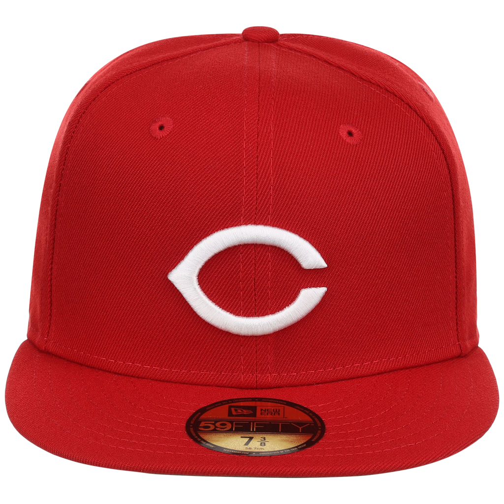 Cincinnati Reds MLB Cooperstown Authentic Collection New Era 59FIFTY (Red/Red)