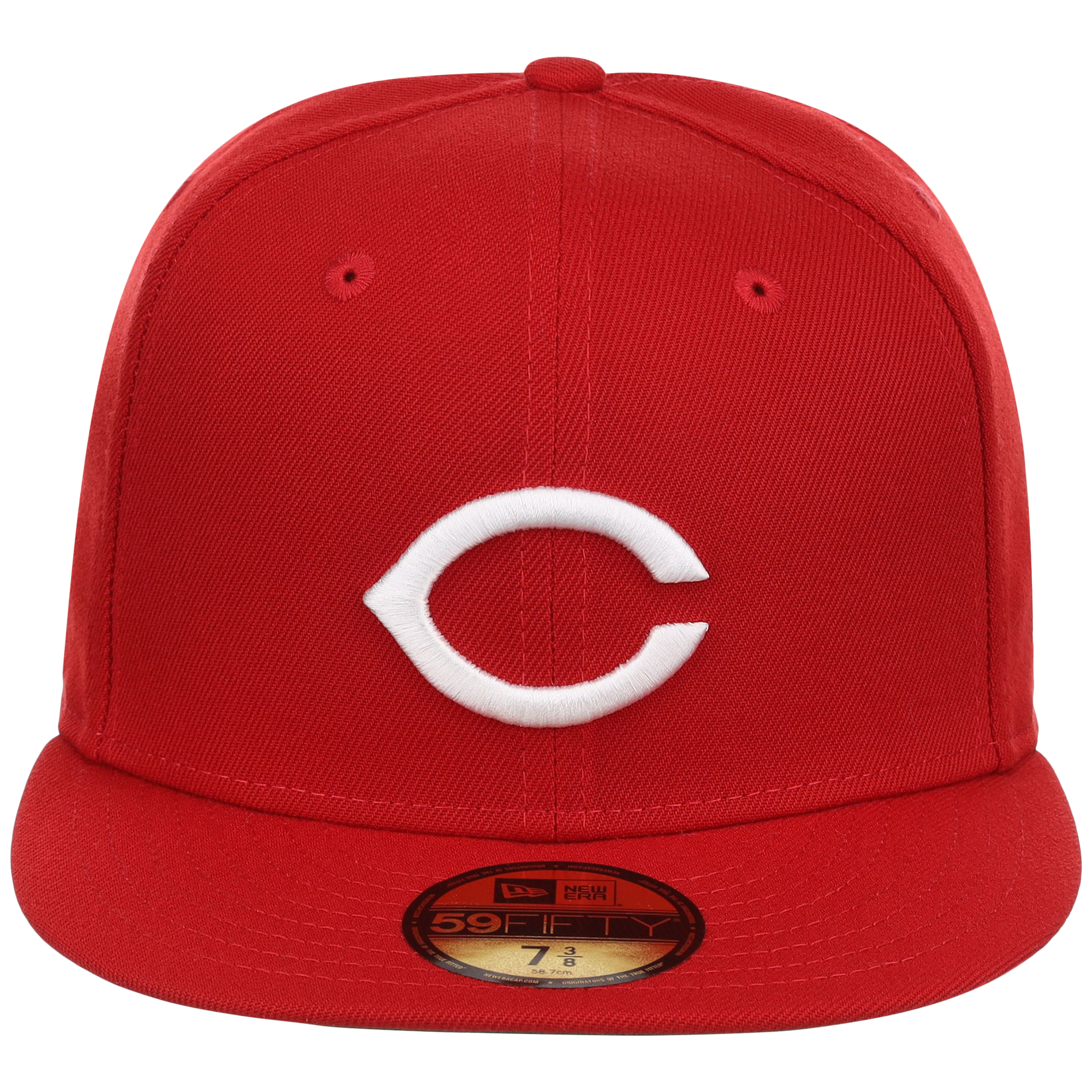 Cincinnati Reds MLB Cooperstown Authentic Collection New Era 59FIFTY (Red/Red)