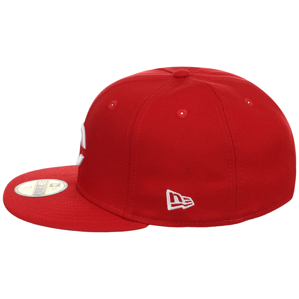 Cincinnati Reds MLB Cooperstown Authentic Collection New Era 59FIFTY (Red/Red)