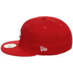 Cincinnati Reds MLB Cooperstown Authentic Collection New Era 59FIFTY (Red/Red)