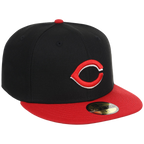 Cincinnati Reds MLB Cooperstown Authentic Collection New Era 59FIFTY (Black/Red)