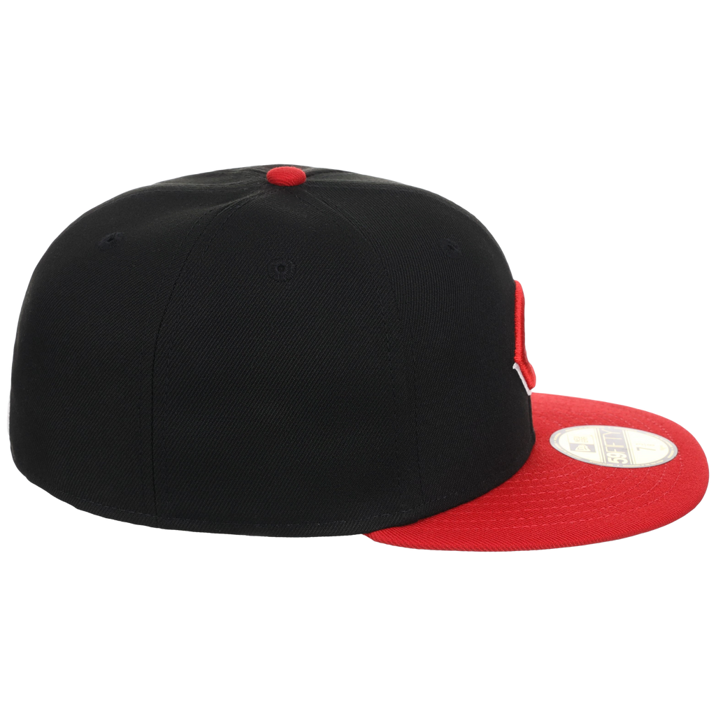 Cincinnati Reds MLB Cooperstown Authentic Collection New Era 59FIFTY (Black/Red)