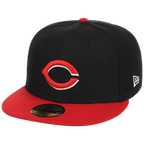 Cincinnati Reds MLB Cooperstown Authentic Collection New Era 59FIFTY (Black/Red)
