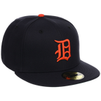 Detroit Tigers MLB Cooperstown Authentic Collection New Era 59FIFTY (Navy/Navy)
