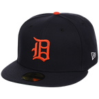 Detroit Tigers MLB Cooperstown Authentic Collection New Era 59FIFTY (Navy/Navy)