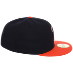 Detroit Tigers MLB Cooperstown Authentic Collection New Era 59FIFTY (Navy/Orange)