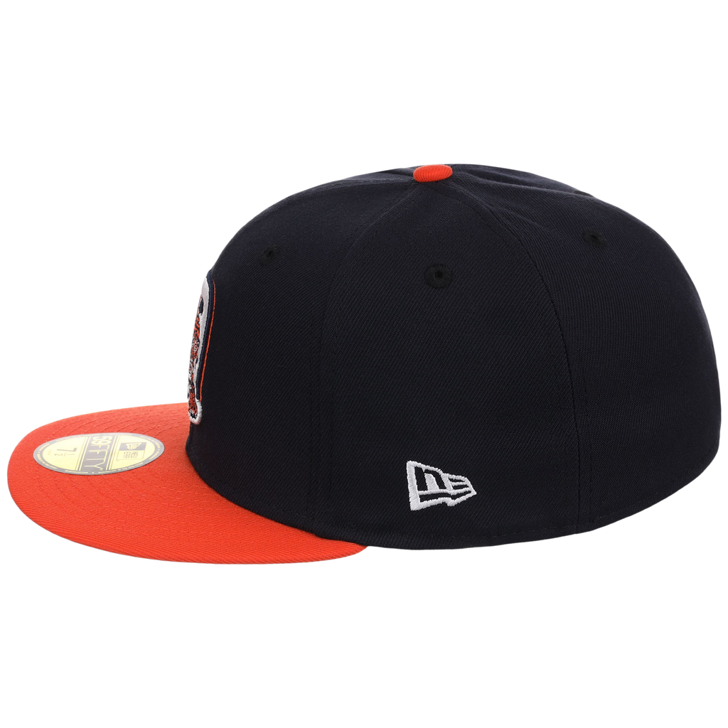 Detroit Tigers MLB Cooperstown Authentic Collection New Era 59FIFTY (Navy/Orange)
