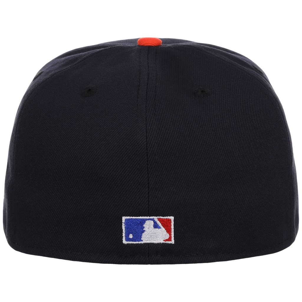 Detroit Tigers MLB Cooperstown Authentic Collection New Era 59FIFTY (Navy/Orange)