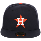 Houston Astros MLB Cooperstown Authentic Collection New Era 59FIFTY (Navy/Navy)