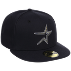Houston Astros MLB Cooperstown Authentic Collection New Era 59FIFTY (Navy/Navy)