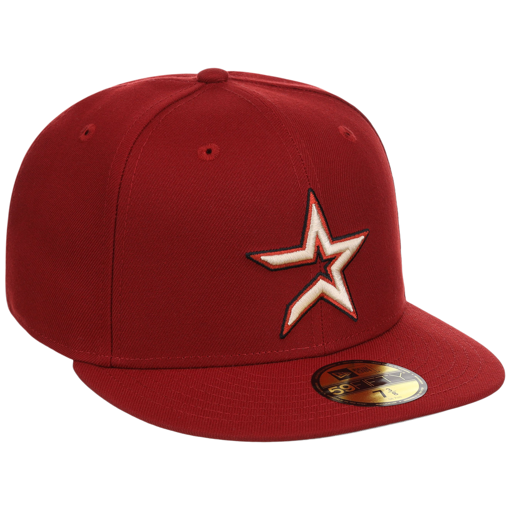 Houston Astros MLB Cooperstown Authentic Collection New Era 59FIFTY (Red/Red)