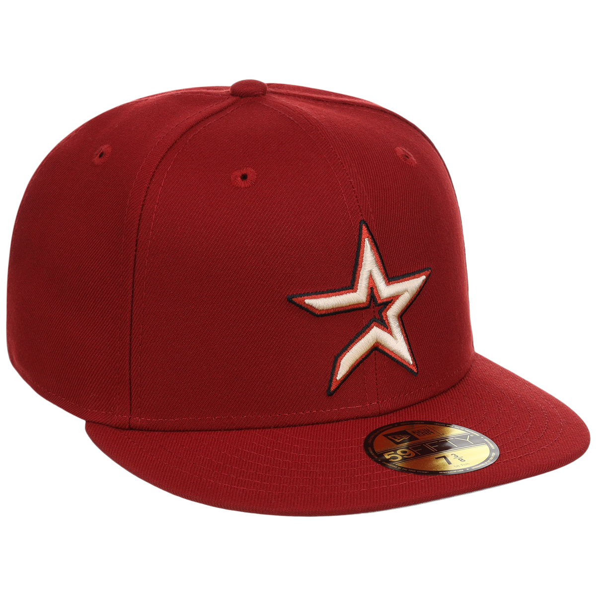 Houston Astros MLB Cooperstown Authentic Collection New Era 59FIFTY (Red/Red)