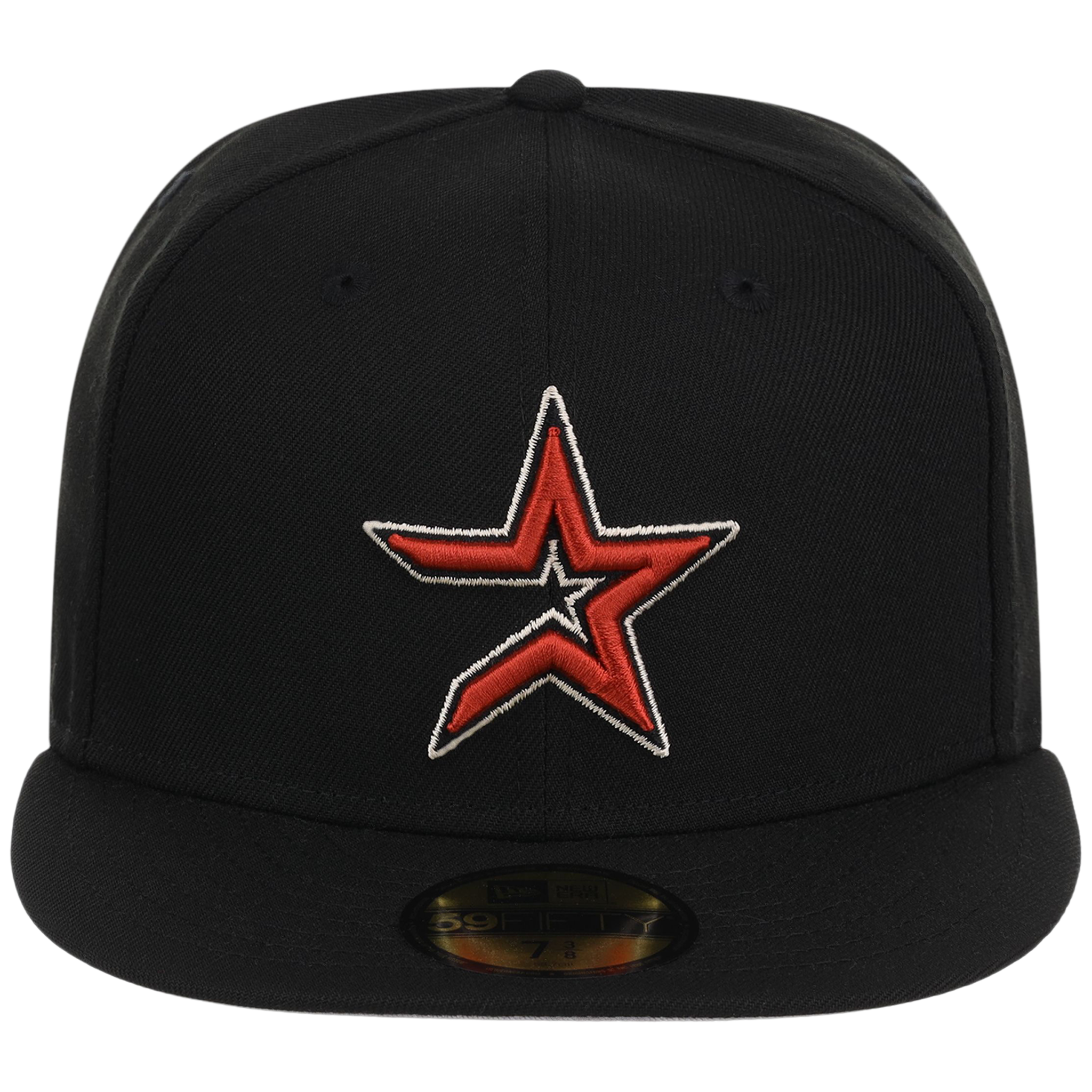 Houston Astros MLB Cooperstown Authentic Collection New Era 59FIFTY (Black/Black)