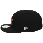 Houston Astros MLB Cooperstown Authentic Collection New Era 59FIFTY (Black/Black)