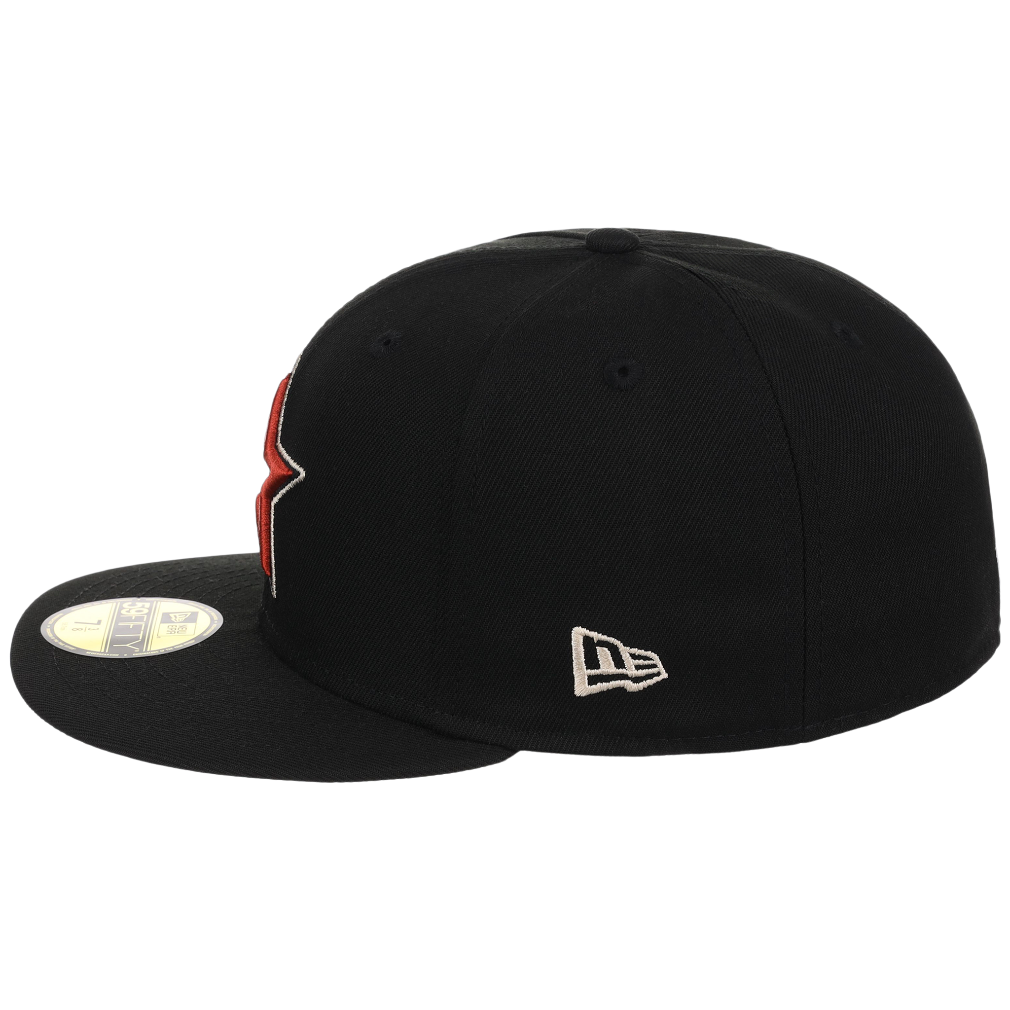 Houston Astros MLB Cooperstown Authentic Collection New Era 59FIFTY (Black/Black)