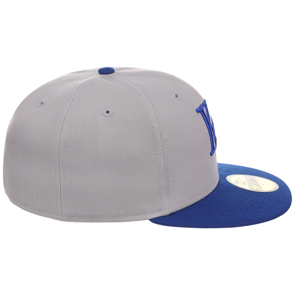 Kansas City Royals MLB Cooperstown Authentic Collection New Era 59FIFTY (Gray/Royal)