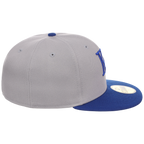 Kansas City Royals MLB Cooperstown Authentic Collection New Era 59FIFTY (Gray/Royal)