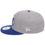Kansas City Royals MLB Cooperstown Authentic Collection New Era 59FIFTY (Gray/Royal)