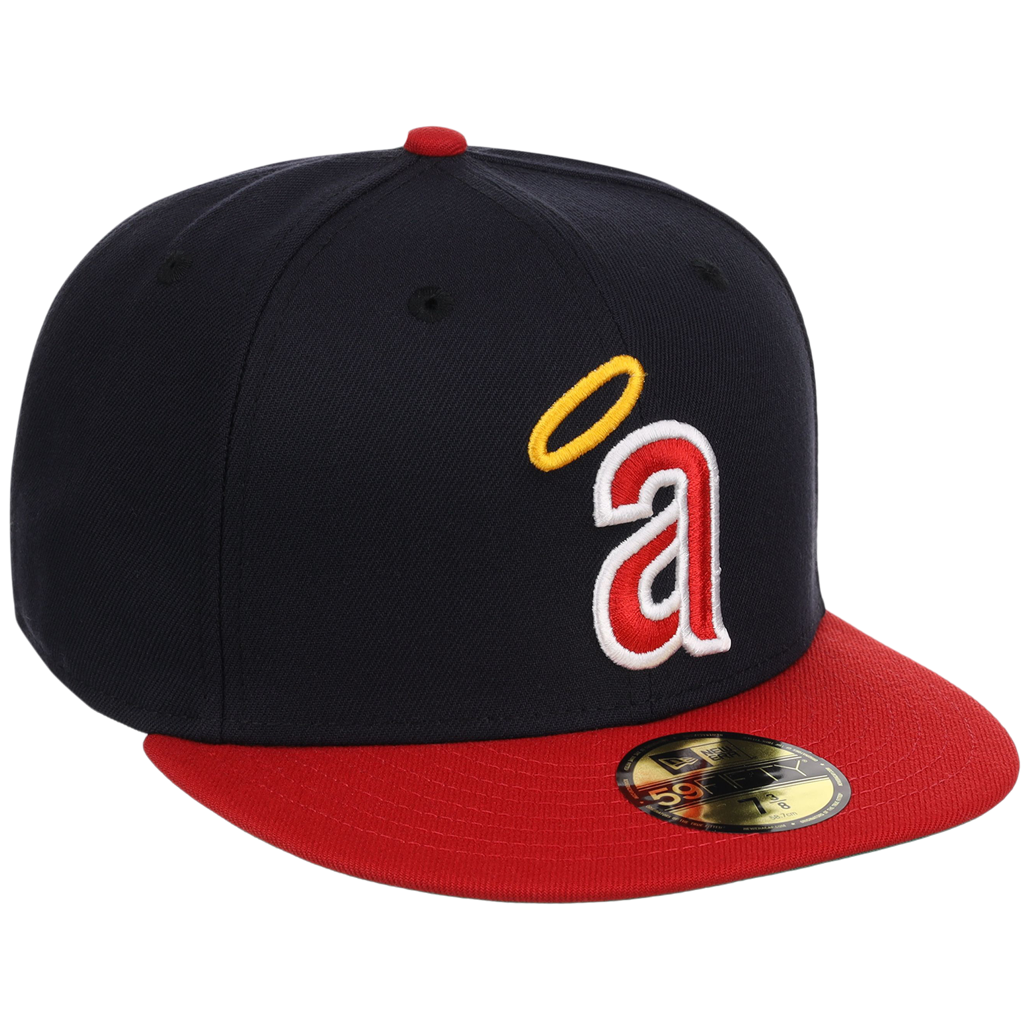California Angels MLB Cooperstown Authentic Collection New Era 59FIFTY (Navy/Red)