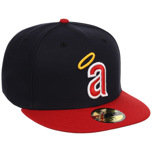 California Angels MLB Cooperstown Authentic Collection New Era 59FIFTY (Navy/Red)