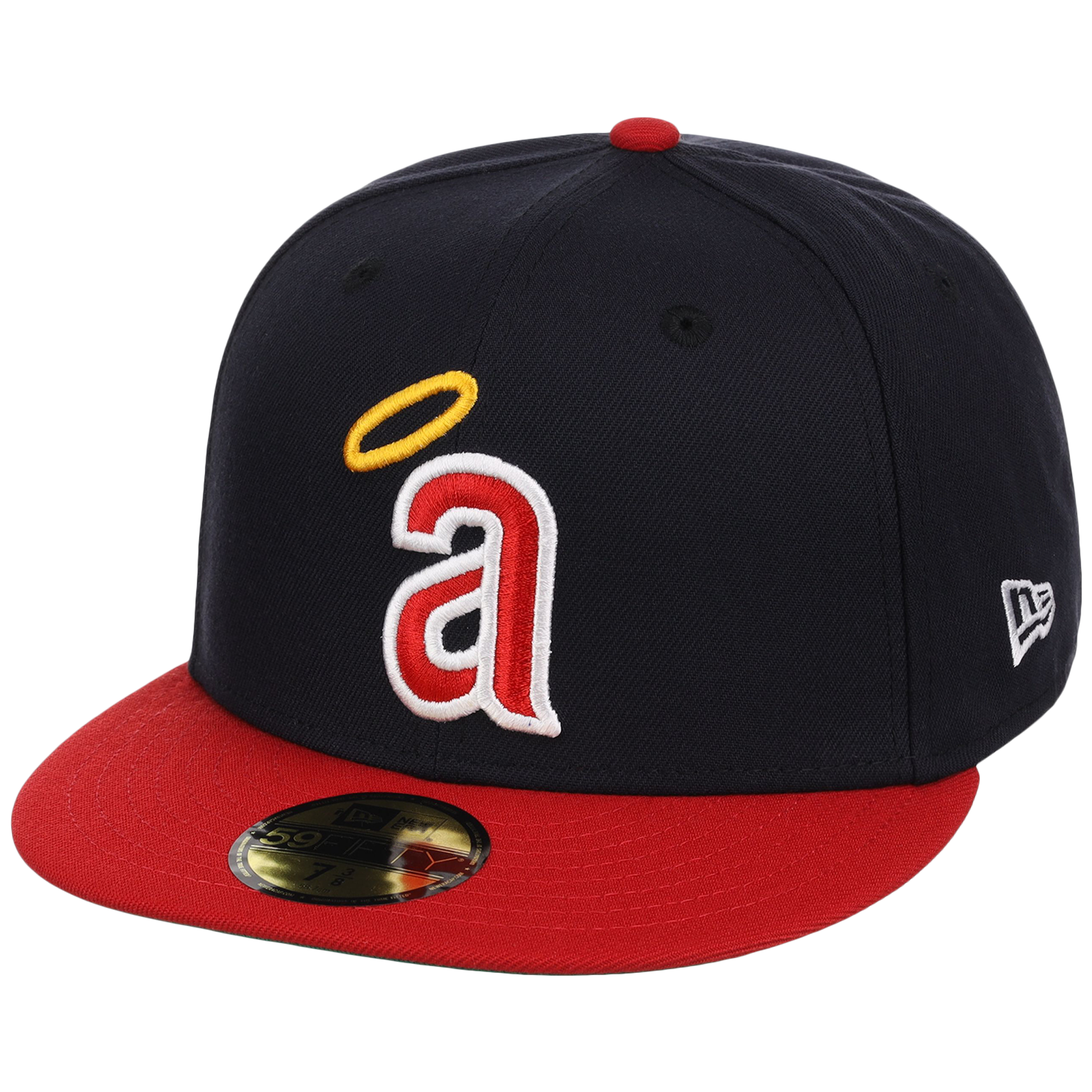 California Angels MLB Cooperstown Authentic Collection New Era 59FIFTY (Navy/Red)