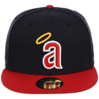 California Angels MLB Cooperstown Authentic Collection New Era 59FIFTY (Navy/Red)