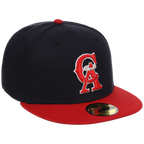 California Angels MLB Cooperstown Authentic Collection New Era 59FIFTY (Navy/Red)
