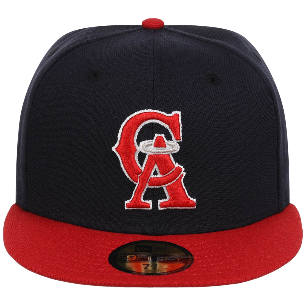 California Angels MLB Cooperstown Authentic Collection New Era 59FIFTY (Navy/Red)